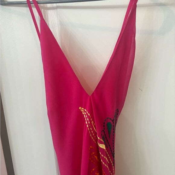 TULAROSA Revolve Camilla Maxi Dress in Pink Yarrow Sz XS NWOT - Picture 6 of 11